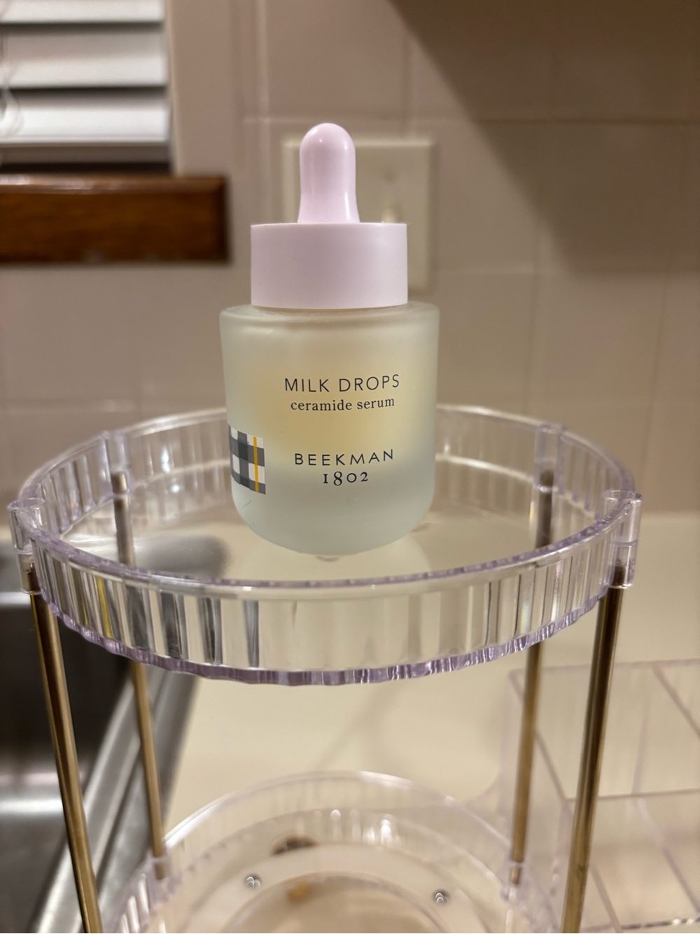 Beekman 1802 Ceramide Milk Drops Serum — Pale Pink Dropper
